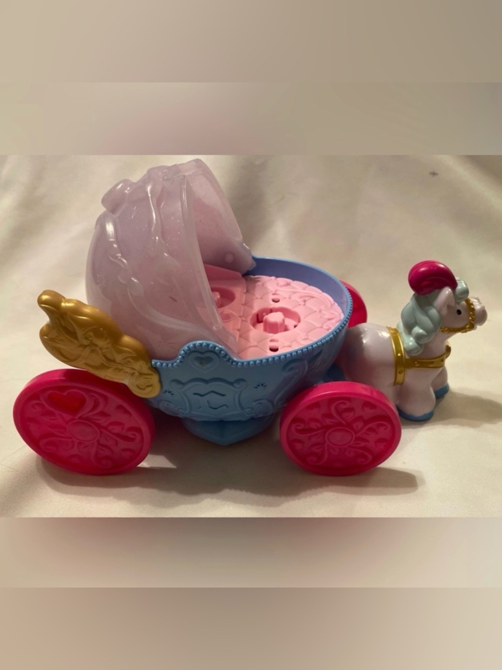 Fisher Price Little People Princess Cinderella Carriage 2015 - Picture 5 of 11